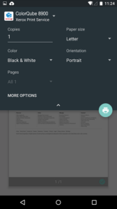 Xerox Print for Android