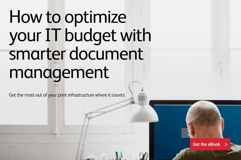 ebook how to optimize yout IT budget with smarter document management