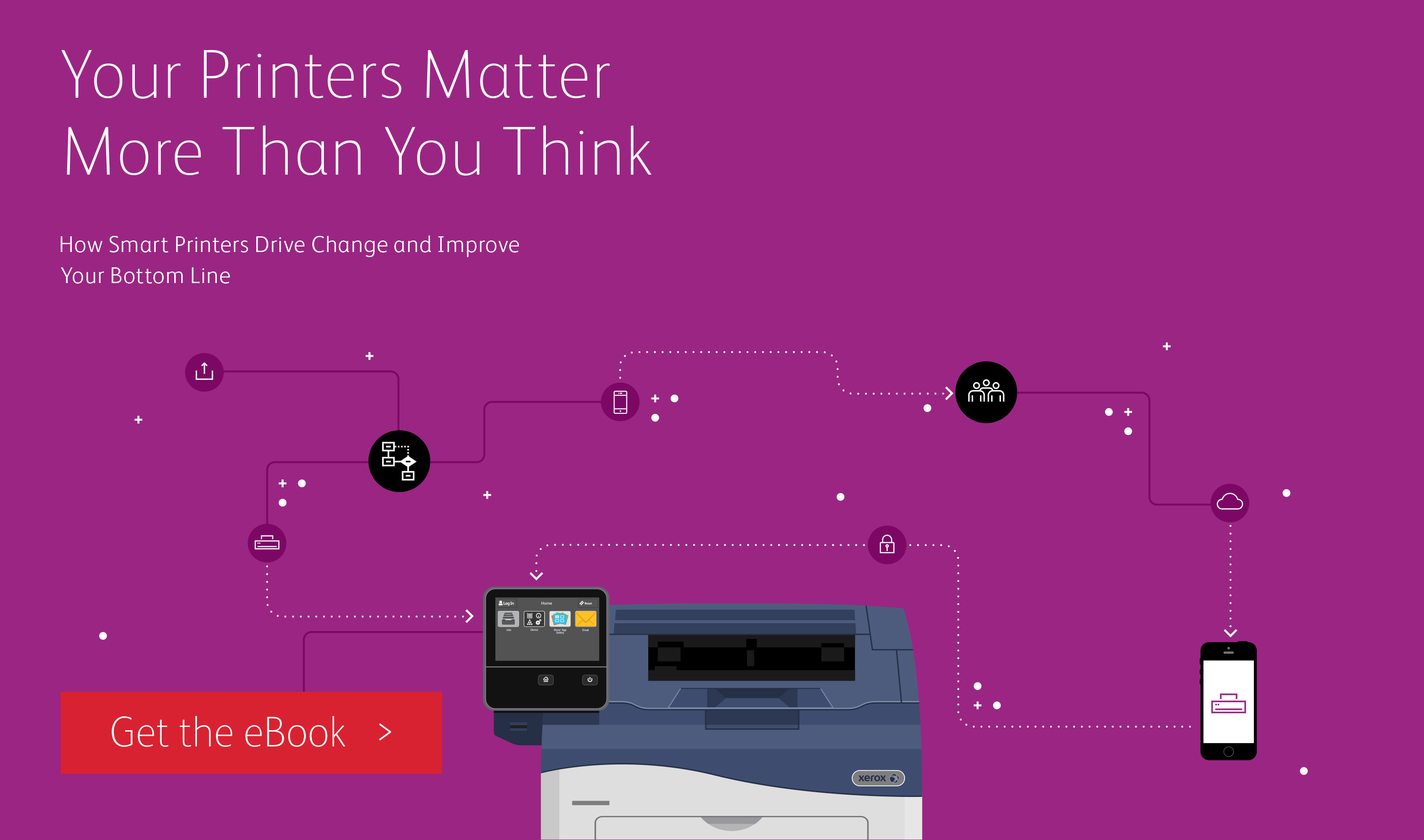 Download the free eBook on how smart printers drive change and improve your bottom line.