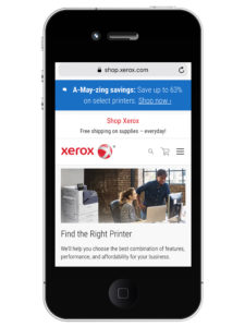 Shop Xerox Website