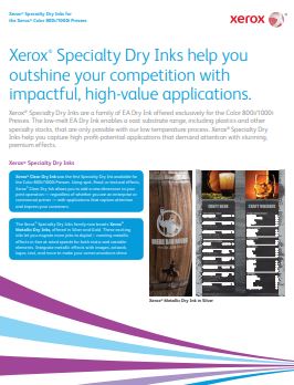 Xerox® Specialty Dry Inks