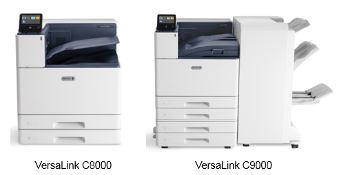 Xerox VersaLink C8000 and C9000